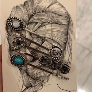 Stylish hair pins